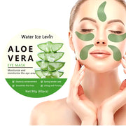 60Pcs Aloe Vera Collagen Eye Mask anti Dark Circles Removal Eyes Bags Moisturizing Firming Eye Patches Eyes Skin Care Products