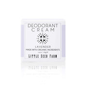 All Natural Deodorant Cream, Aluminum Free Deodorant for Women or Men, 2.4 Ounce - Lavender + Applicators Bundle