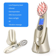 Electric Scalp Massager Comb – Promote Hair Growth & Relaxation!