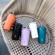 600Ml Thermos Bottle Stainless Steel Vacuum Flask Thermal Water Bottle Insulated Coffee Cup Tea Drink Bottle Thermos Mug Tumbler