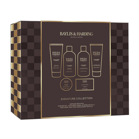 Gift Set for Men - Luxury Shower & Prep Pack - Black Pepper & Ginseng