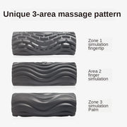 Foam Shaft Electric Foam Roller Yoga Home Gym Vibration Massage 4 Speeds Column Muscle Relax Deep Tissue USB Rechargeable