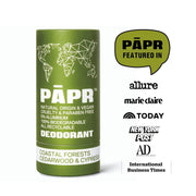 PAPR - Nature Powered, Clinically Proven, All Natural Deodorant in Zero Waste Paper Packaging (Coastal Forest)