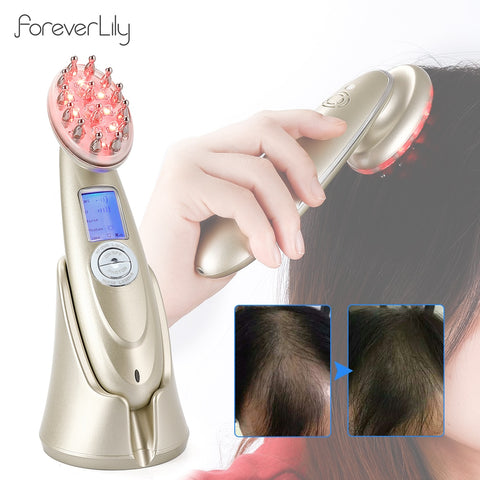 Electric Scalp Massager Comb – Promote Hair Growth & Relaxation!