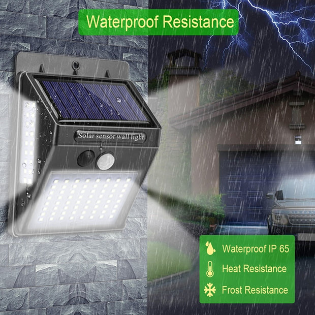 Garden Solar Lamp PIR Motion Sensor