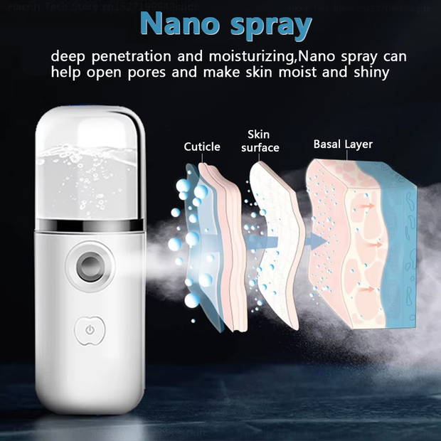 Ultrasonic Skin Scrubber – Deep Clean & Blackhead Remover!