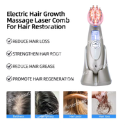 Electric Scalp Massager Comb – Promote Hair Growth & Relaxation!