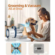 Oneisall 7-in-1 Dog Grooming Vacuum