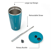 Stainless Steel Thermos – Keeps Drinks Hot or Cold!