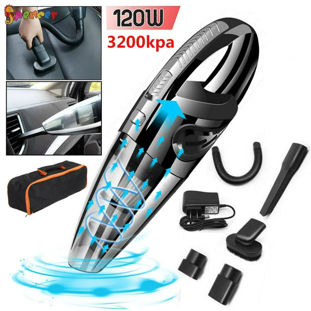 Portable Car Vacuum Cleaner – Powerful & Compact!